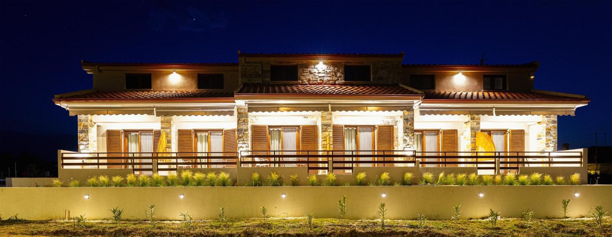 Aether Green Apartments Nea Roda Luaran gambar