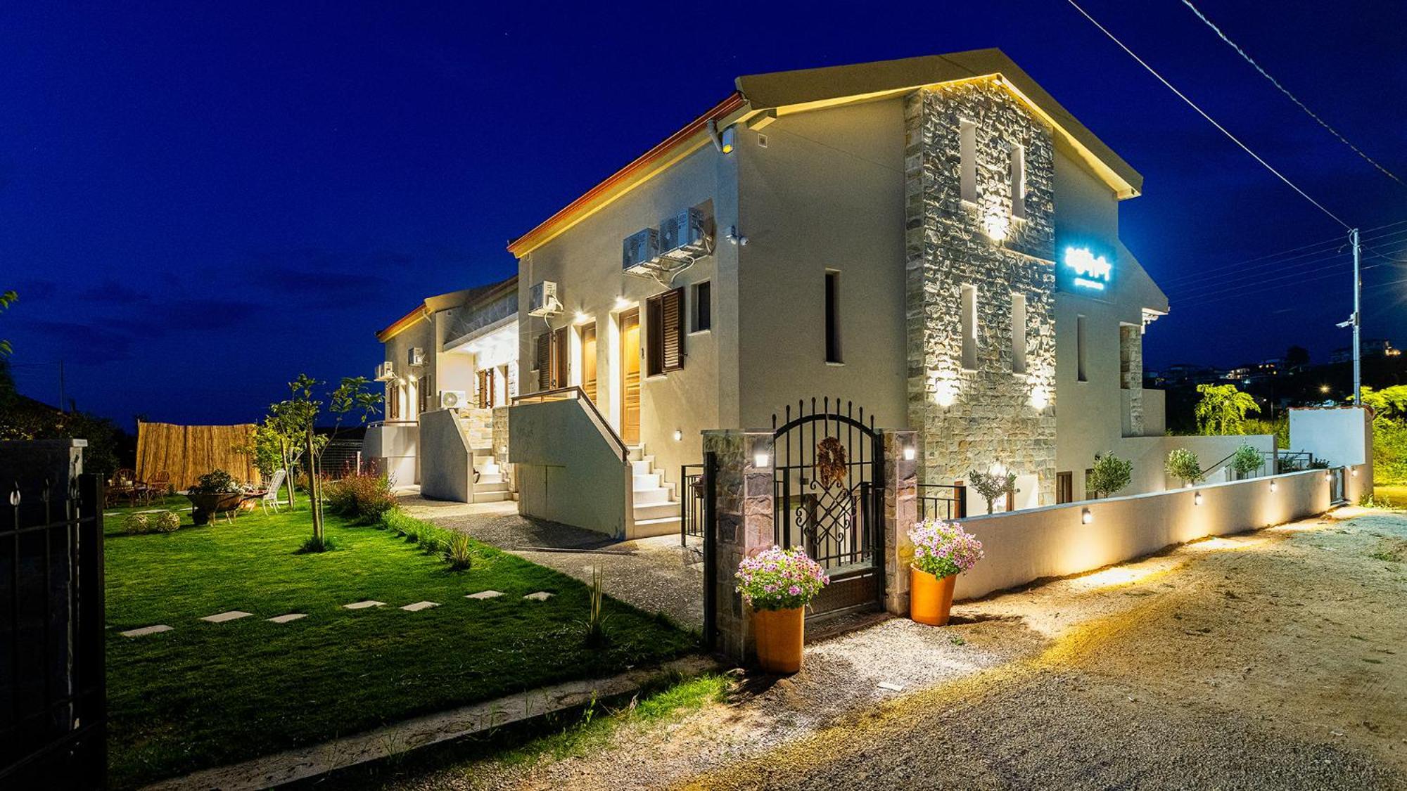 Aether Green Apartments Nea Roda Luaran gambar